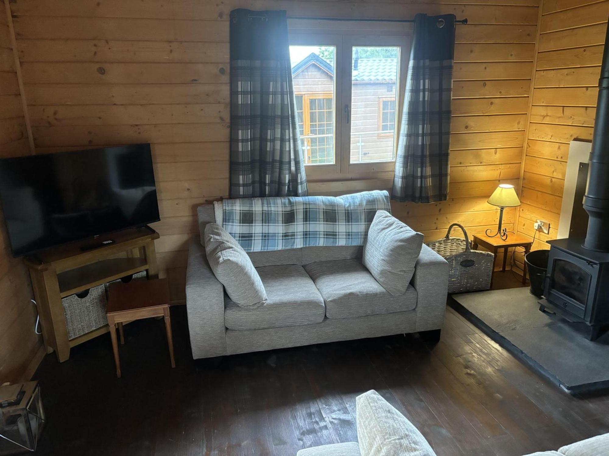 Rustic Lodge Retreat At Riverview Holiday Park Newcastleton Kültér fotó