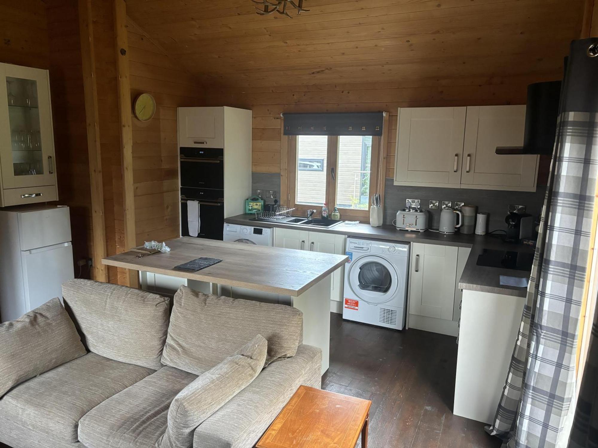 Rustic Lodge Retreat At Riverview Holiday Park Newcastleton Kültér fotó