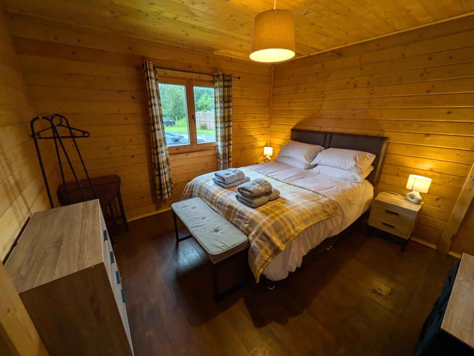 Rustic Lodge Retreat At Riverview Holiday Park Newcastleton Kültér fotó